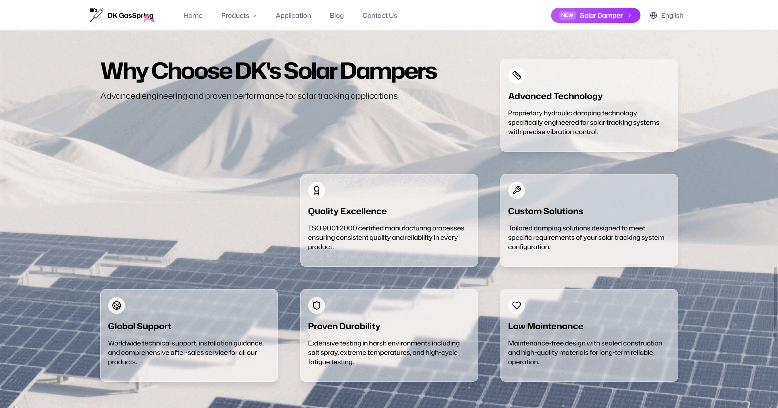 外贸导向的跨国精密元器件生产商/解决方案提供商的企业官网